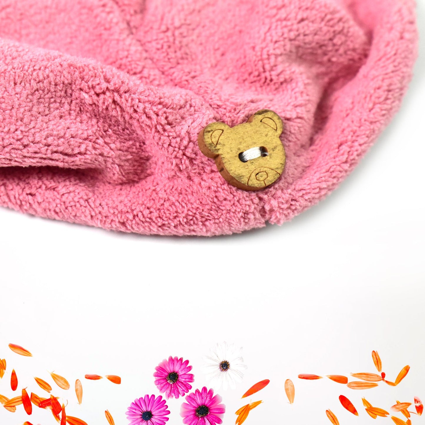 Microfiber Hair Wrap Towel Cap (1 Pc / 63x23 Cm / Mix Color), Hair accessories