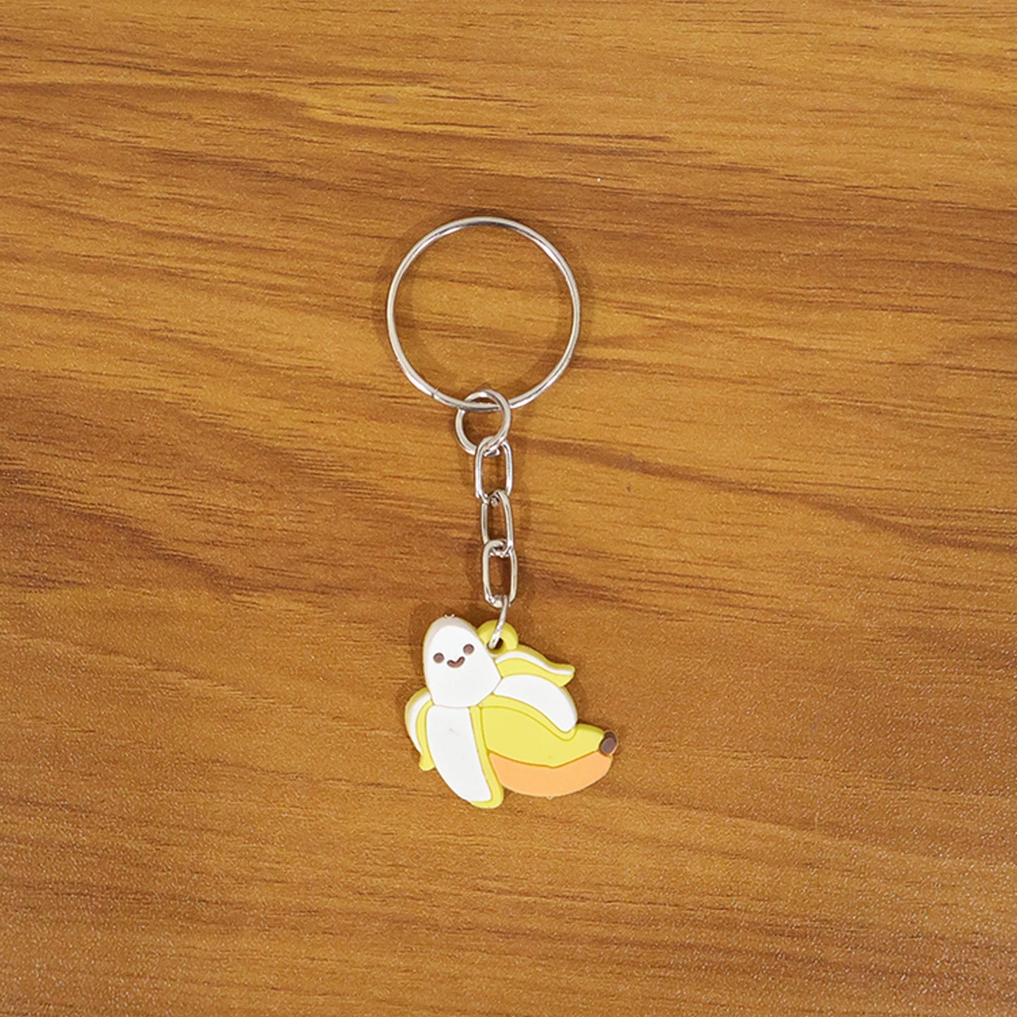 Cute Banana Shape Cartoon Keychain (1 Pc)