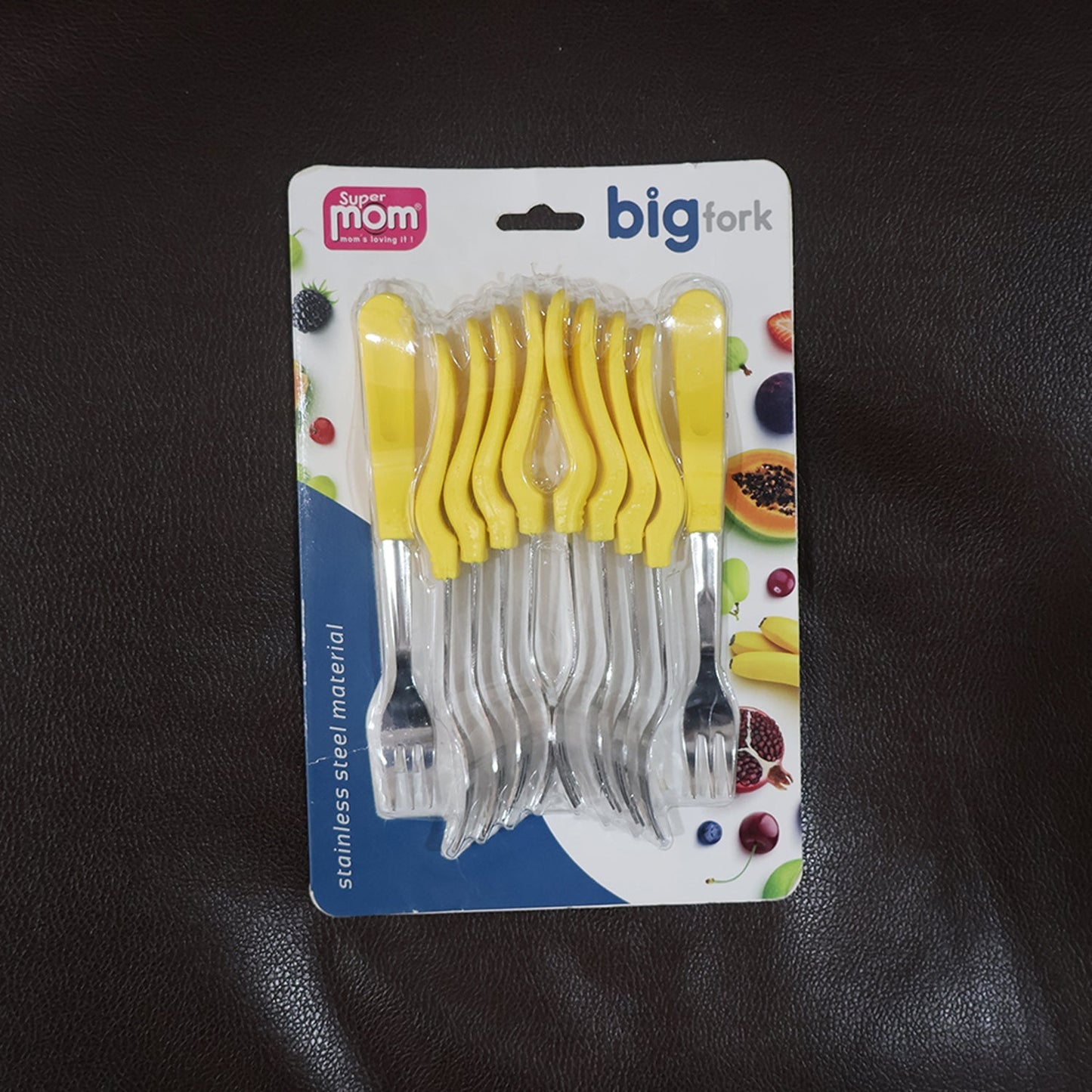 Supermom Premium Stainless Steel Big Fork (10 Pc / Set)