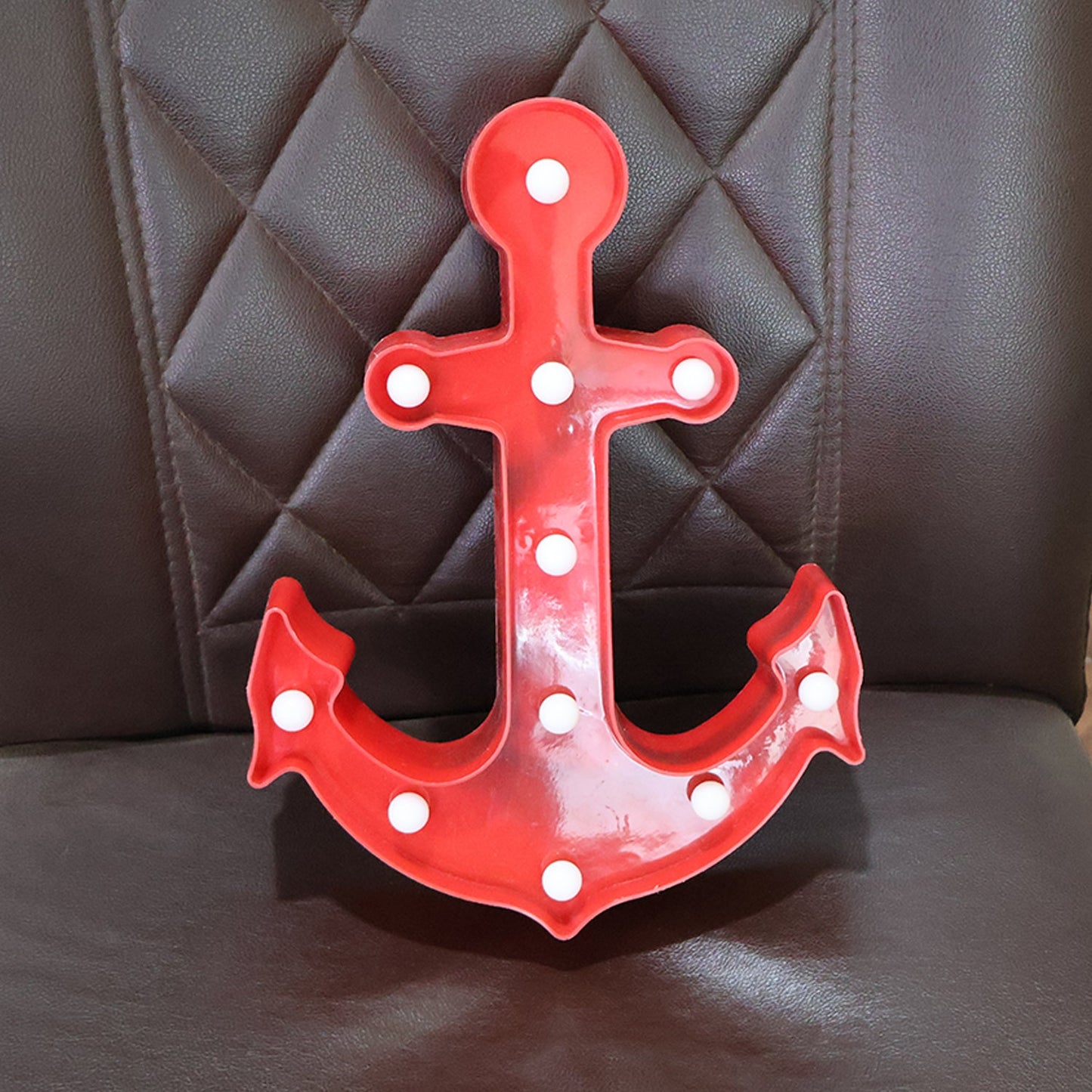 Anchor Shape LED Decorative Night Lamp - (1 Pc)