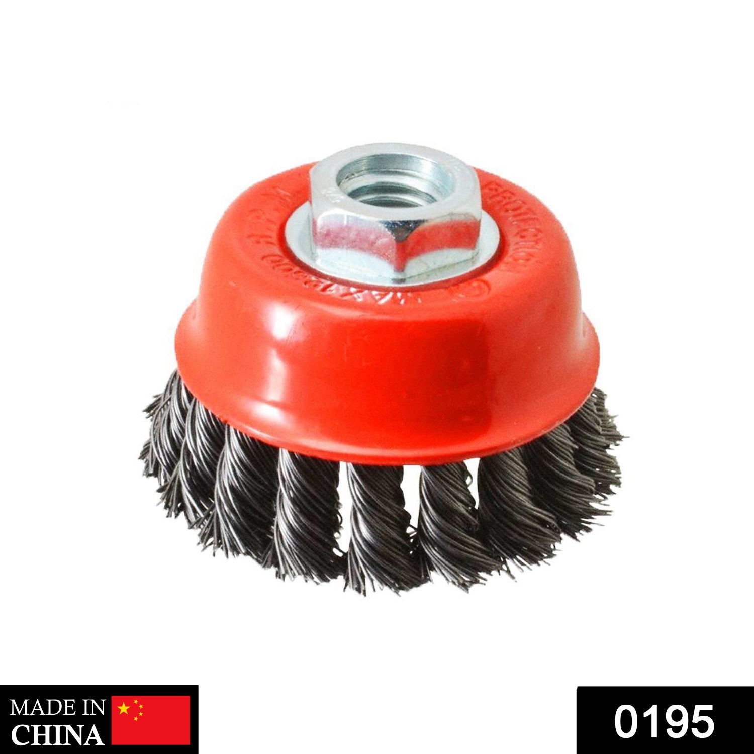 Wire Wheel Cup Brush (Black)