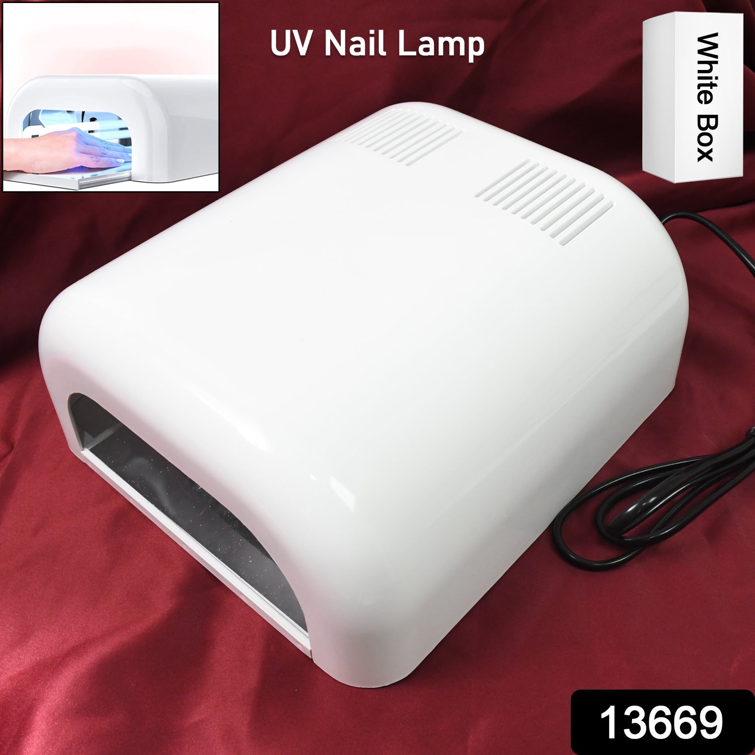 LED UV Lamp Nail Dryer Gel Nail Lamp Nail Curing Lamp (1 Pc)