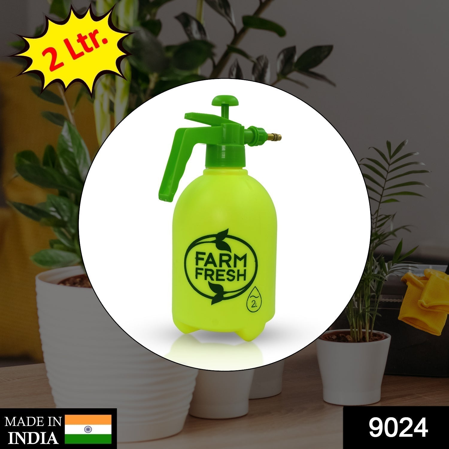 2 L FF Garden Sprayer used in all kinds of garden and park for sprinkling and showering purposes.