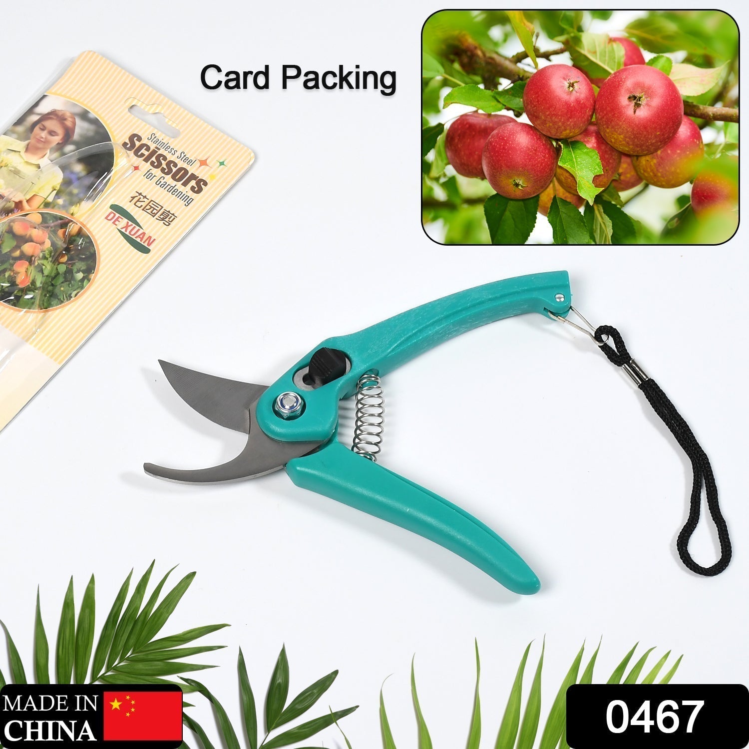 Heavy Duty Gardening Cutter Tool Plant Cutter for Home Garden | Wood Branch Trimmer | Grass Cutting Accessories | Sturdy Stem Scissors