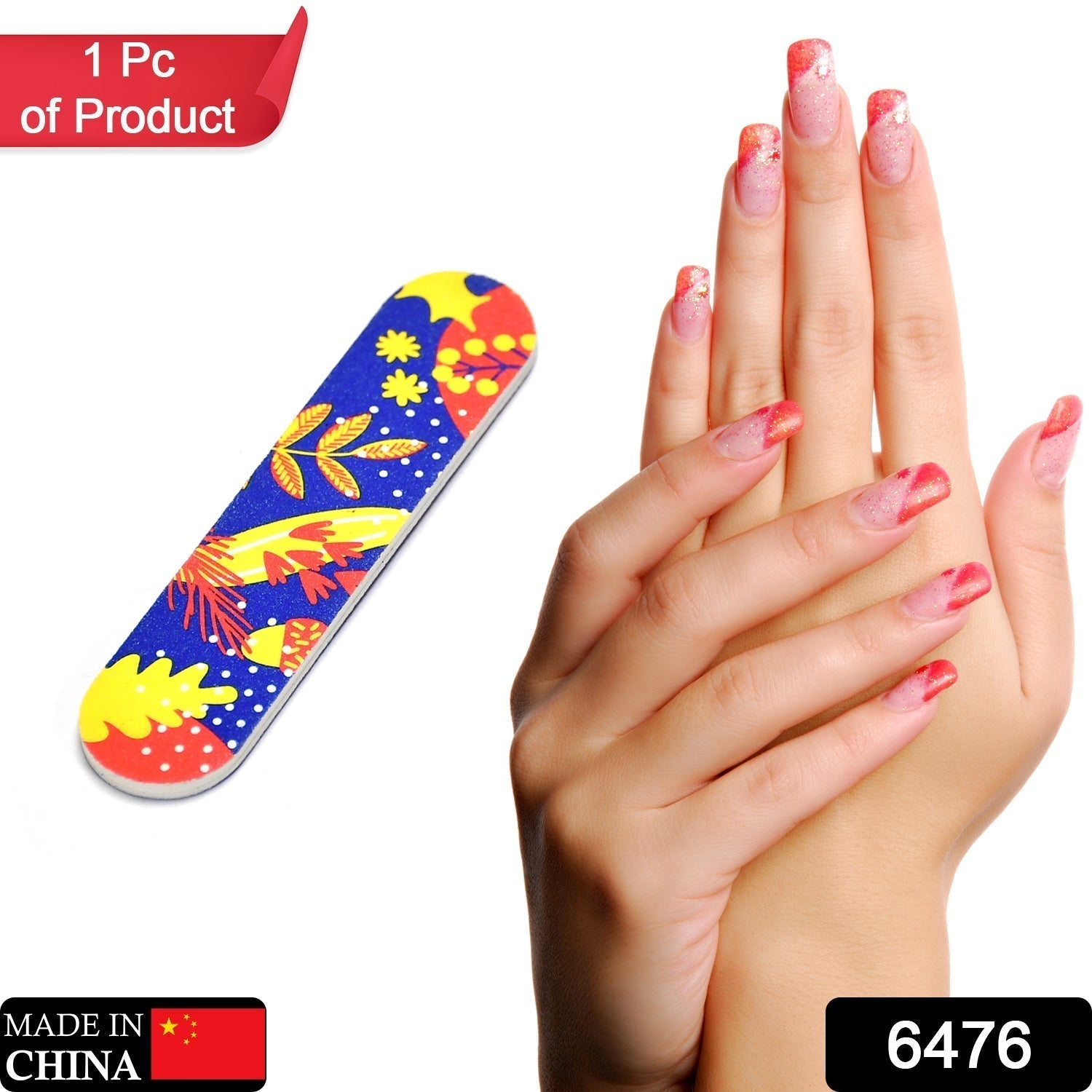 Professional Nail Filer Double Sided For Nail Shaper Nail File ( 1 pcs )