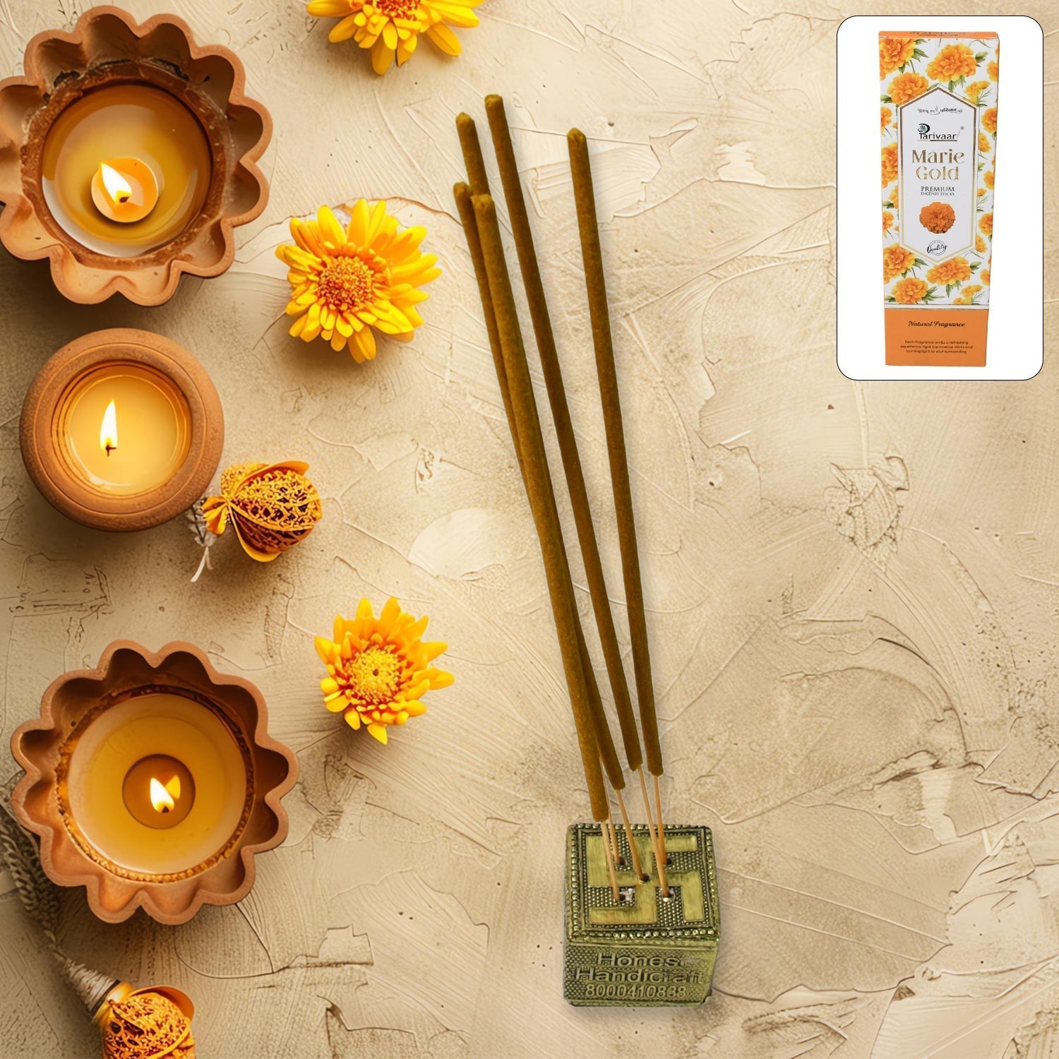 Marie gold Premium Incense Stick Agarbatti for Home, Office