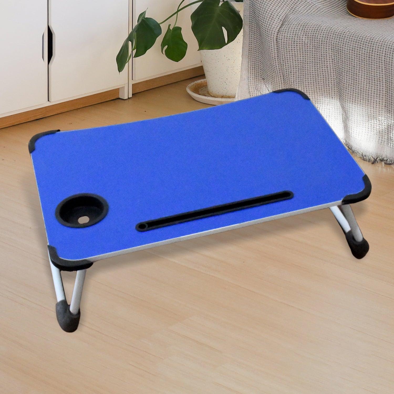 Multi-Purpose Laptop Desk for Study and Reading with Foldable Non-Slip Legs Reading Table Tray , Laptop Table ,Laptop Stands, Laptop Desk, Foldable Study Laptop Table