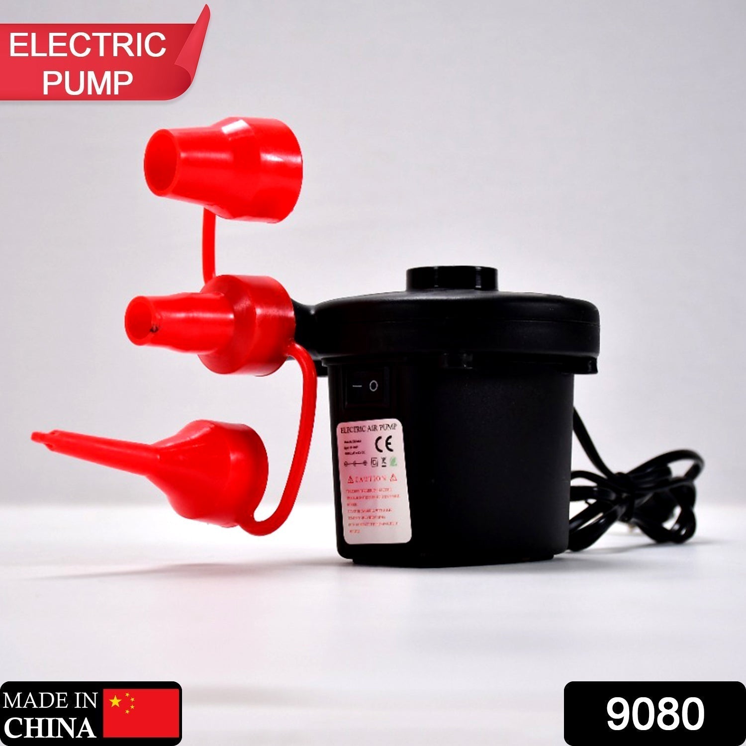 Electric Air Pump For Ball , Balloon ( 3 Nozzle )