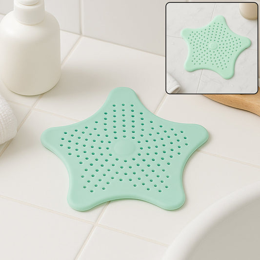 Silicone Star Sink Strainer for Bathroom 