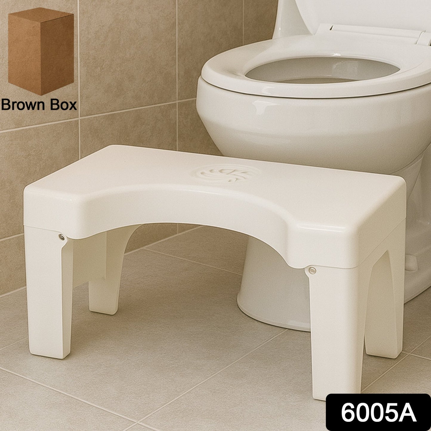 Plastic Non-Slip Folding Toilet Squat Stool