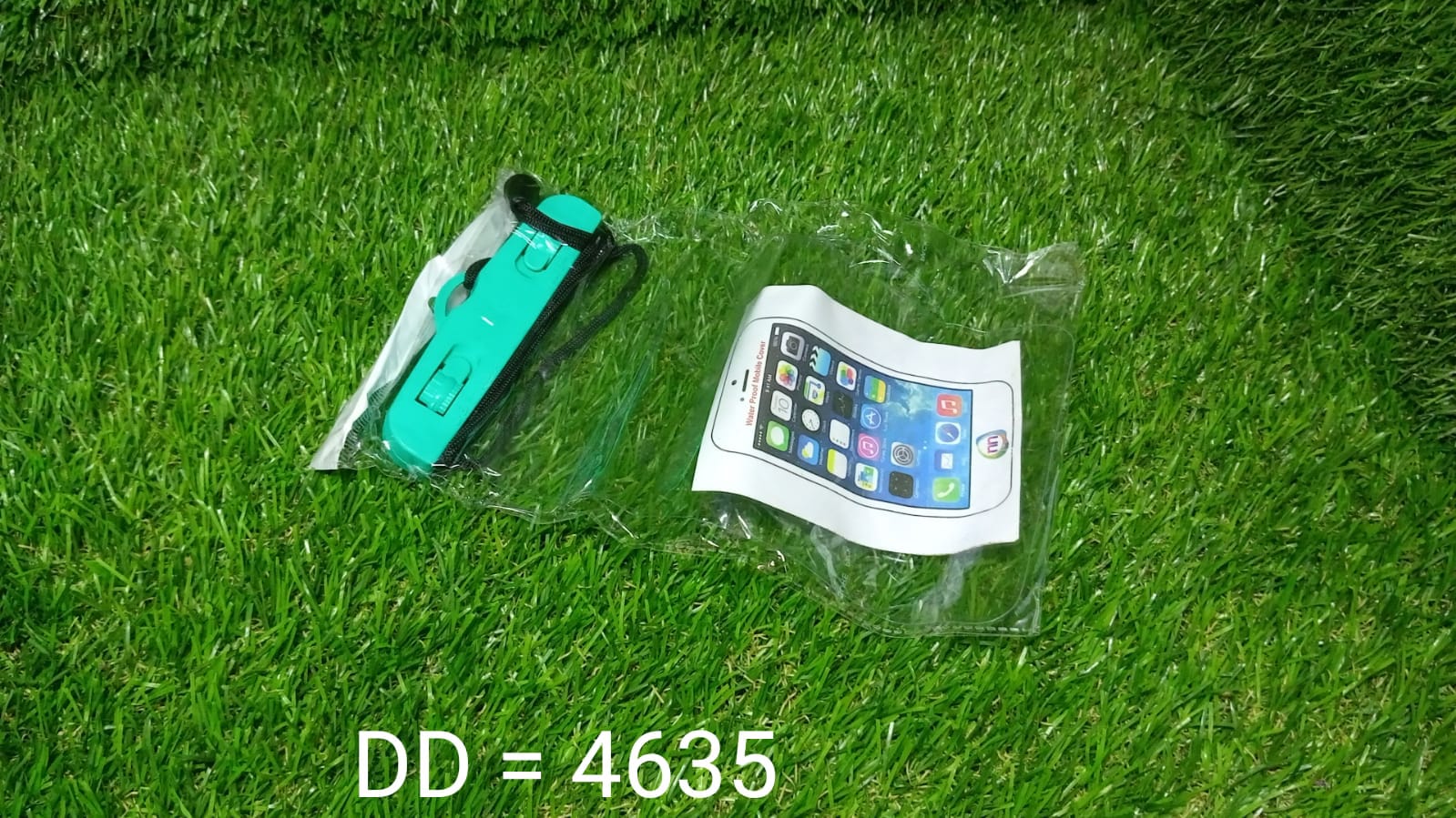 Mobile Waterproof Sealed Transparent Plastic Bag / Pouch Cover for All Mobile Phones