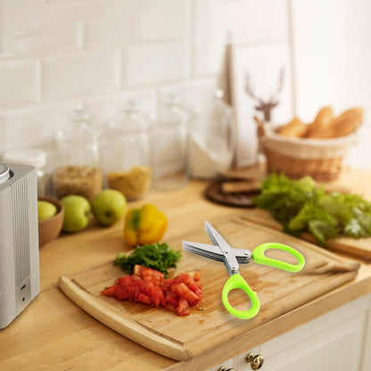 Premium 5 Blade Multipurpose Herb Scissors (1 Pc)