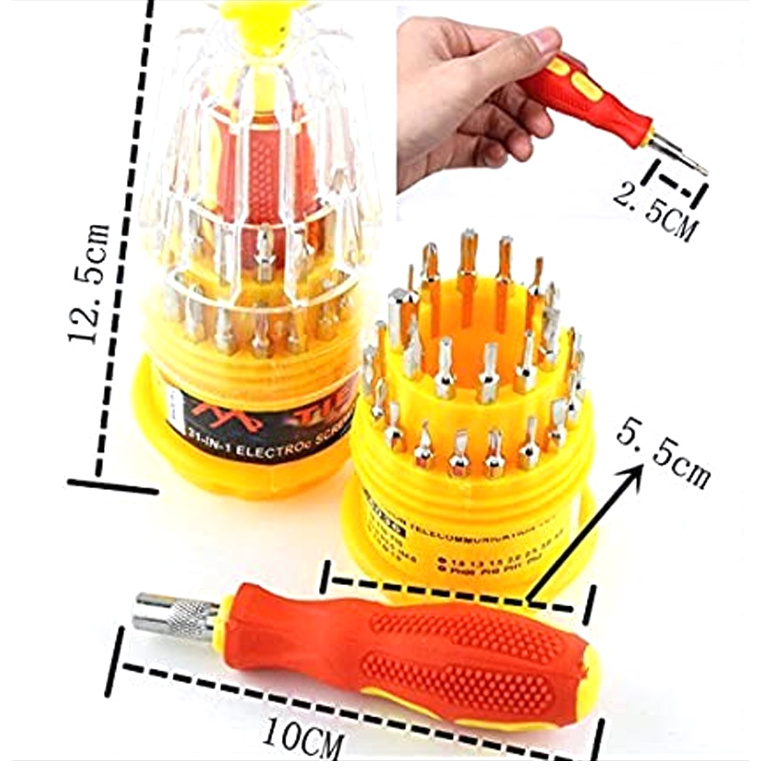 Magnetic 31 in 1 Repairing ScrewDriver Tool Set Kit