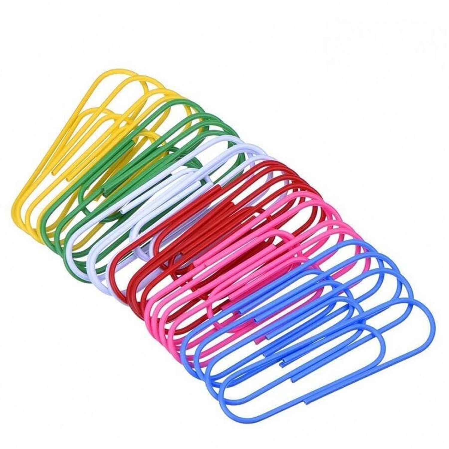 Multipurpose Assorted Color Paper Clips (Approx 40 Pcs / Mix Size)