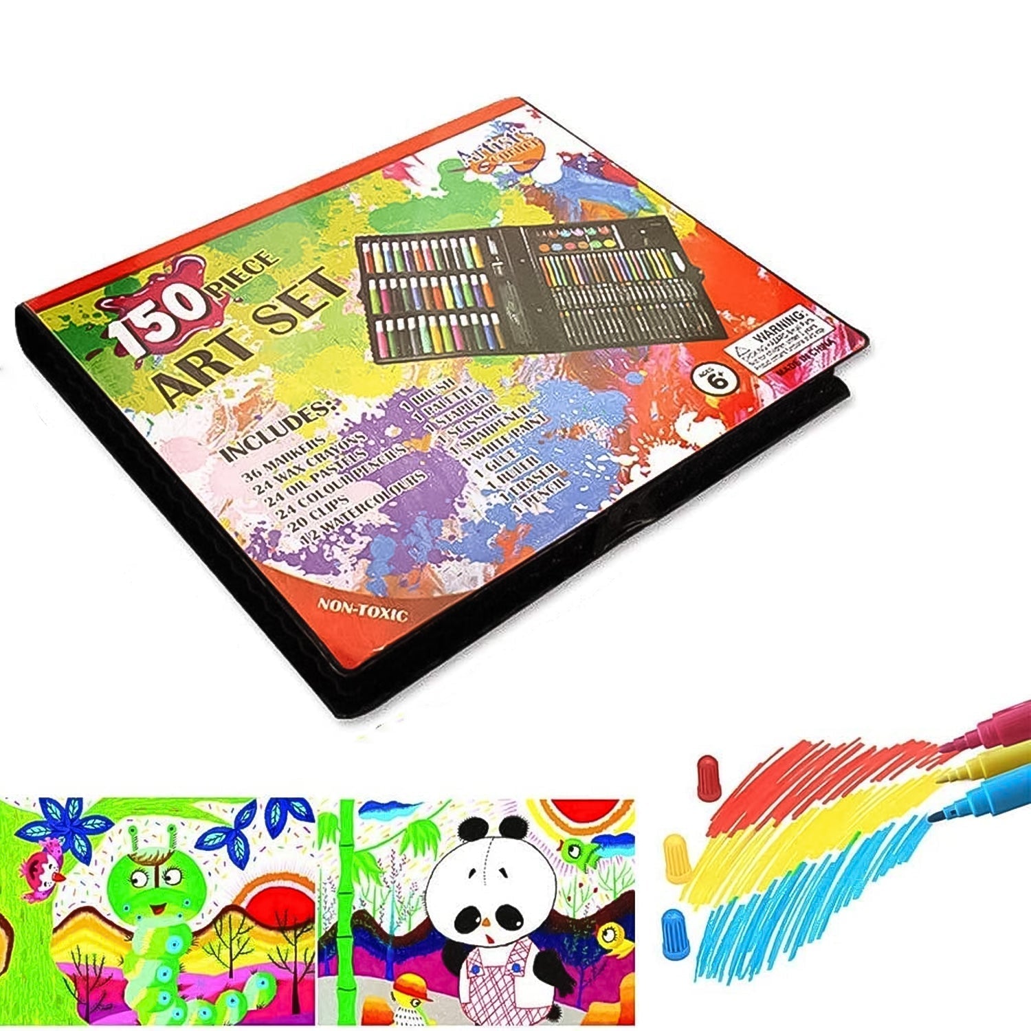 Painting & Drawing Sets for Kids (150 Pcs Set)