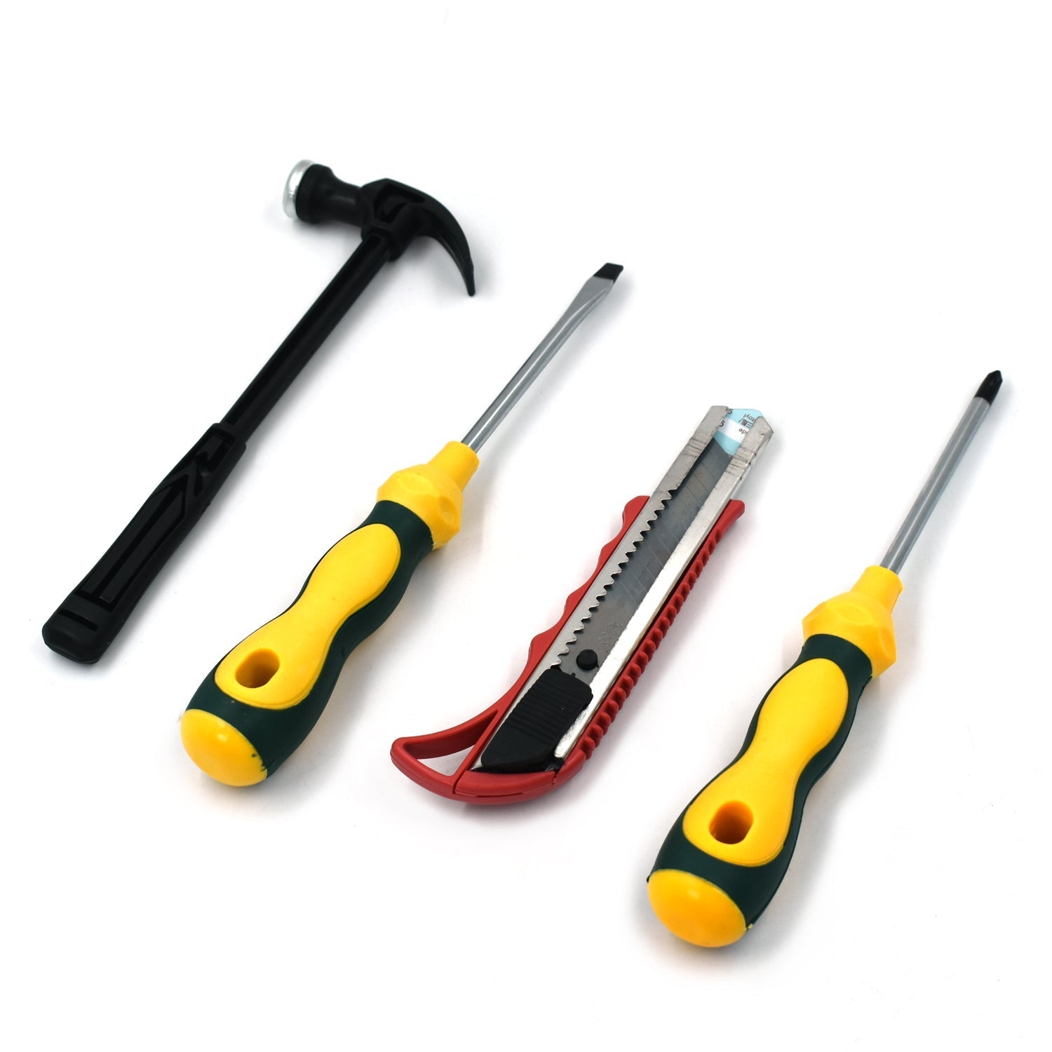 4 Pc Helper Tool Set used while doing plumbing and electrician repairment in all kinds of places like household and official departments etc.