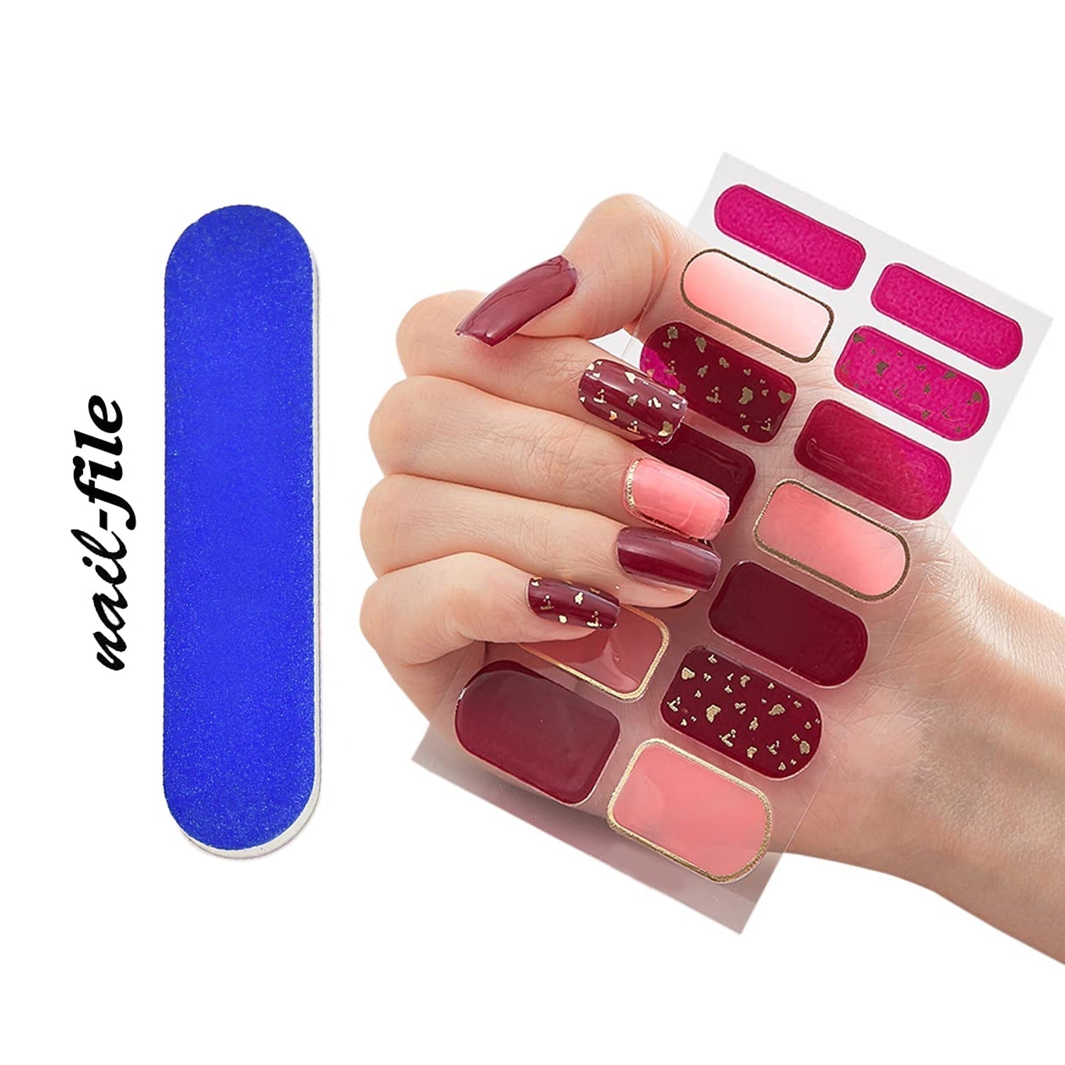 Professional Nail Filer Double Sided For Nail Shaper Nail File ( 1 pcs )