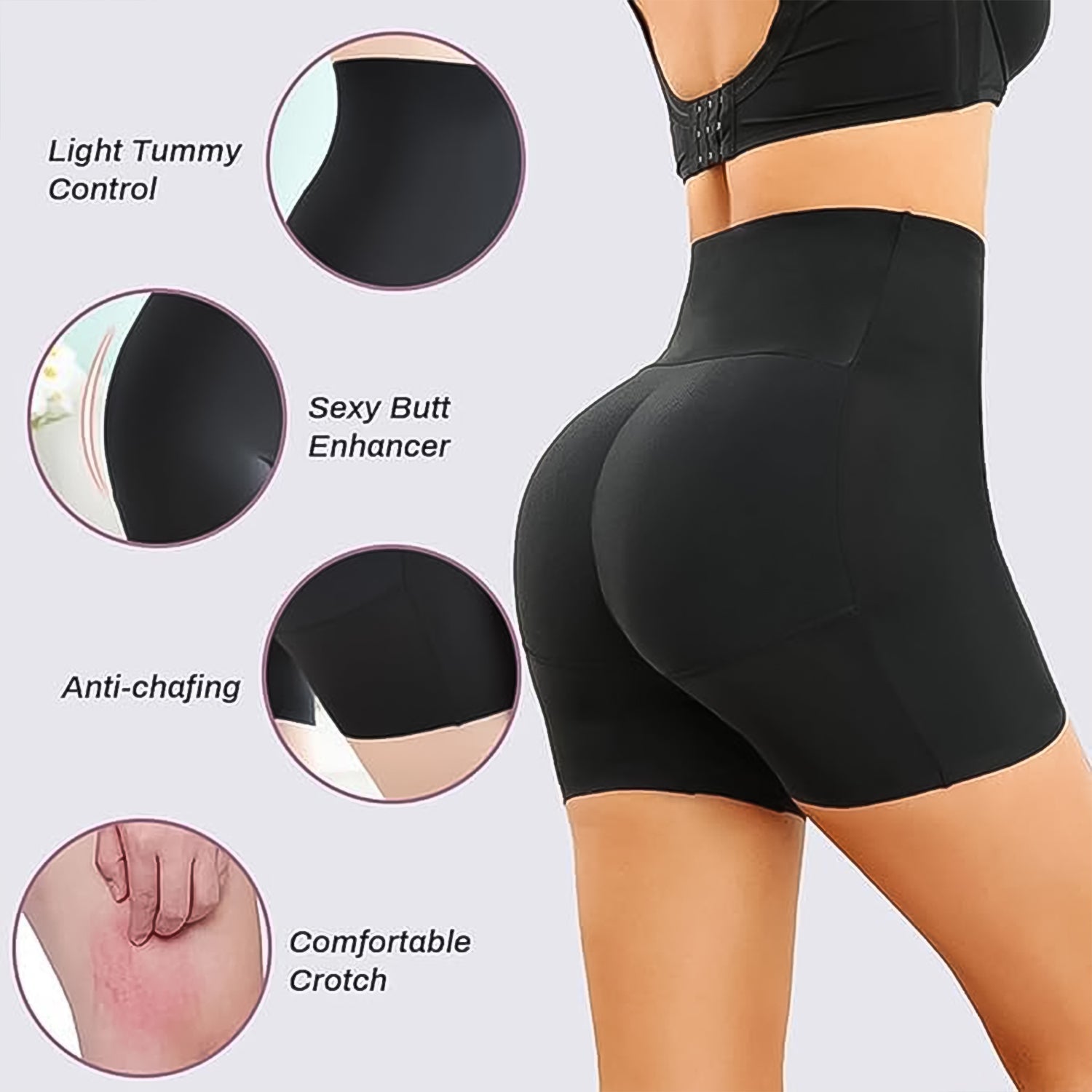 Women's Butt Lifter Padded Underwear, Hip Pads Body Shaper Control Knickers Hip Pad (1 Pc / Large)