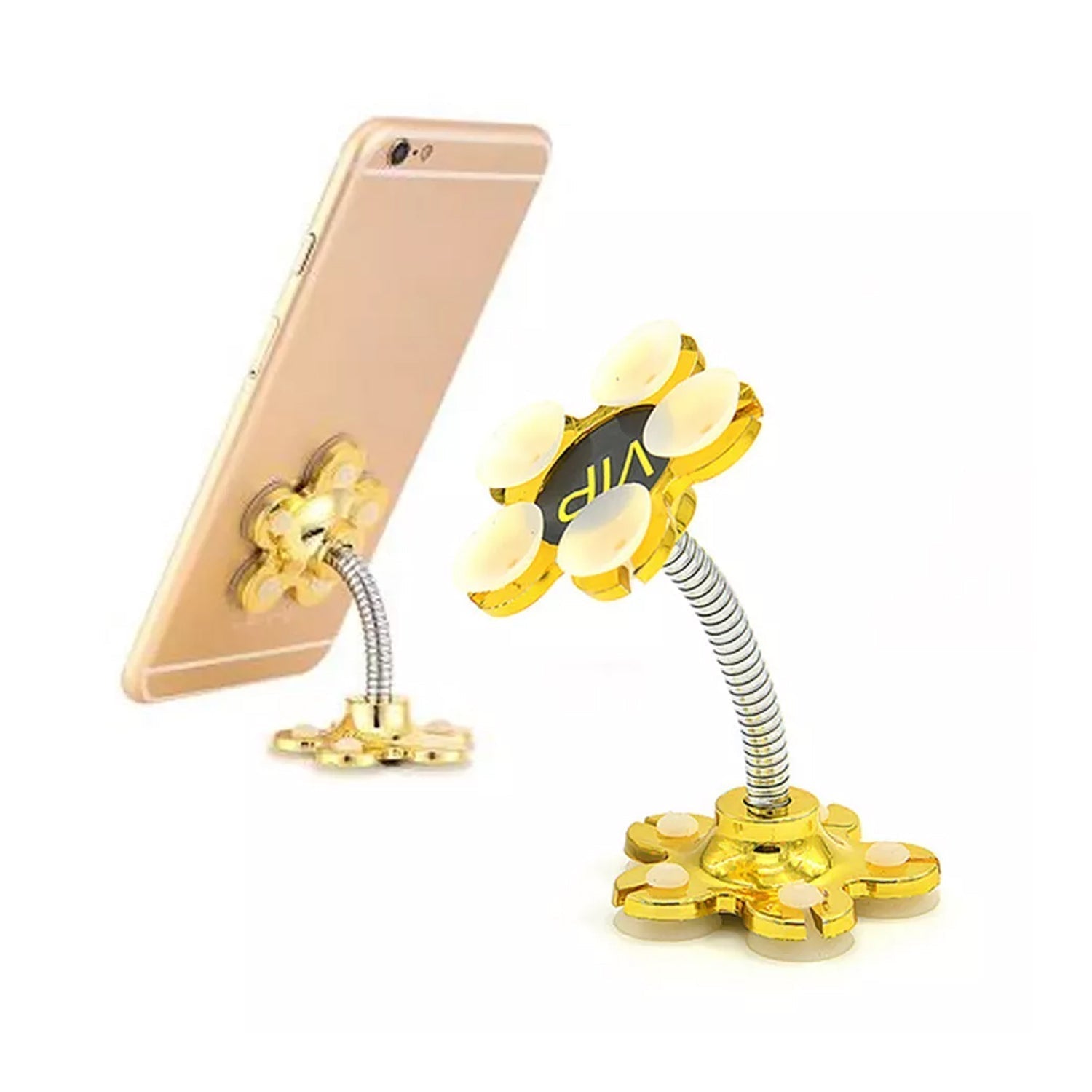 Phone Holder, 360°Rotatable Phone Stand Multi-Function Double-Sided Suction Cup Mobile Phone Holder vip stand