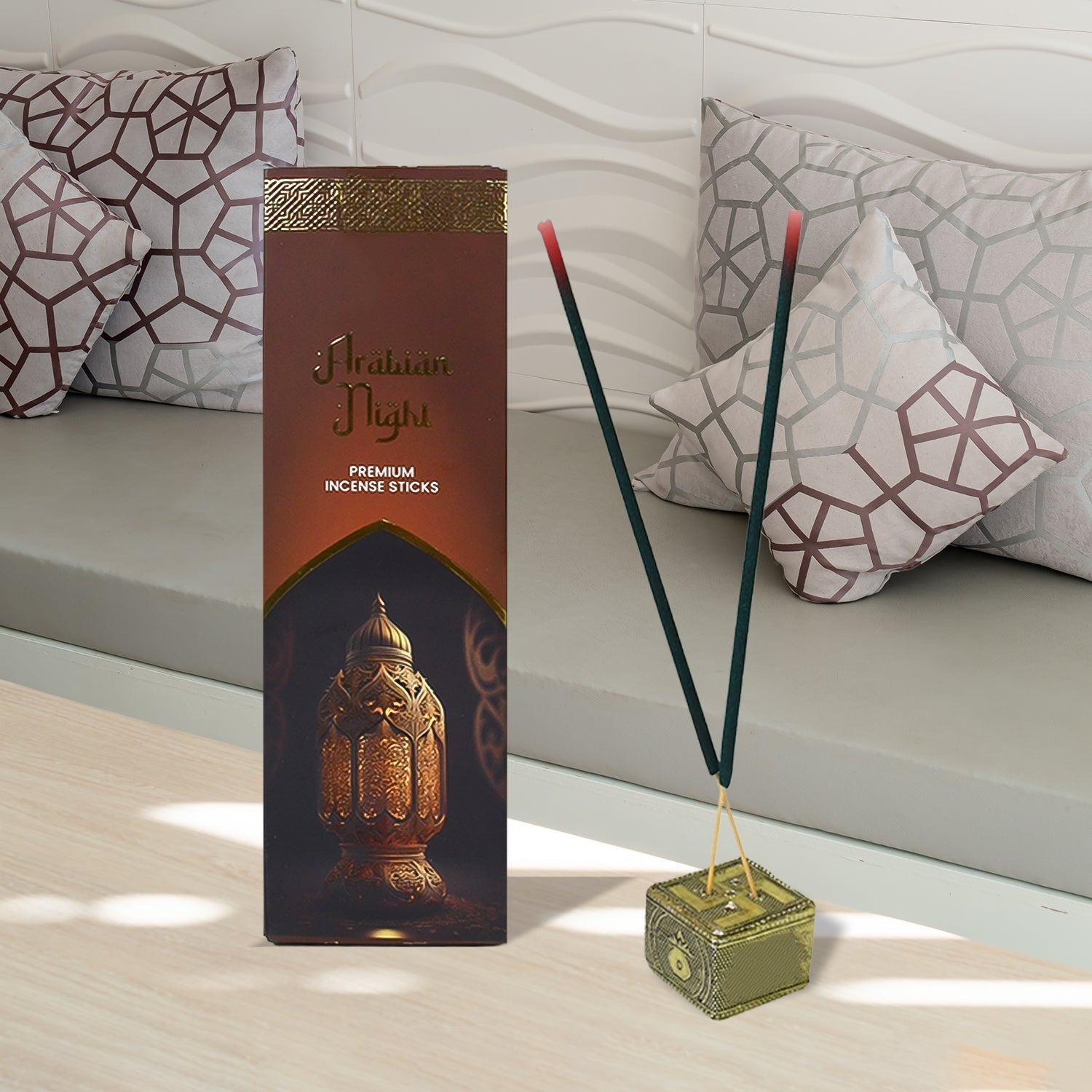 Arabian Night Premium Incense Sticks / Agarbatti (90 Gm / Stand not included)