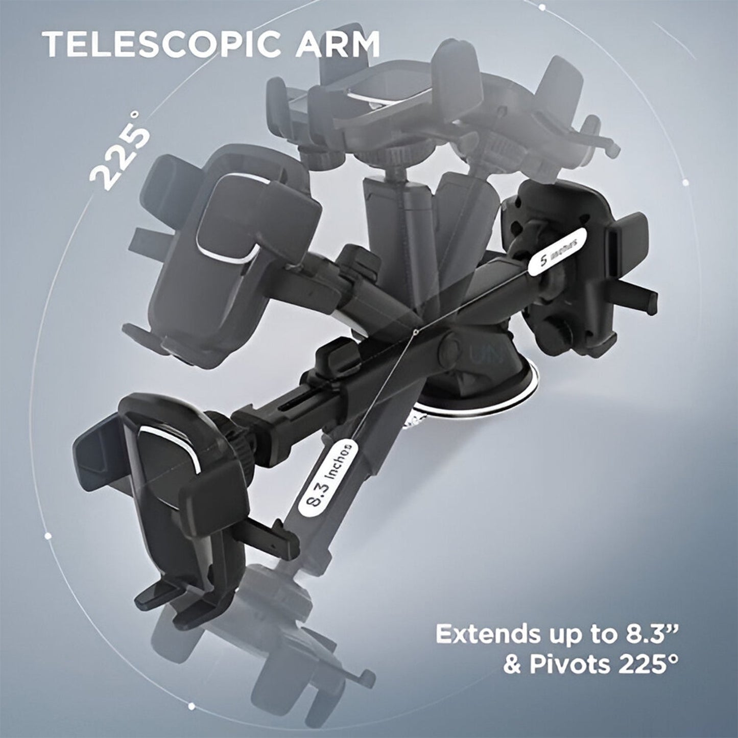 Adjustable Car Mount (Multicolour)