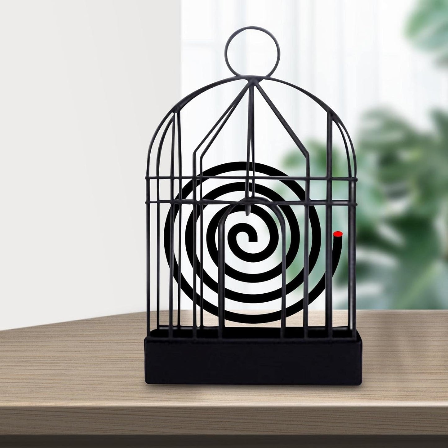 Mosquito Coil Holder, Vintage Style Durable Household Mosquito coil Stand for Office Home