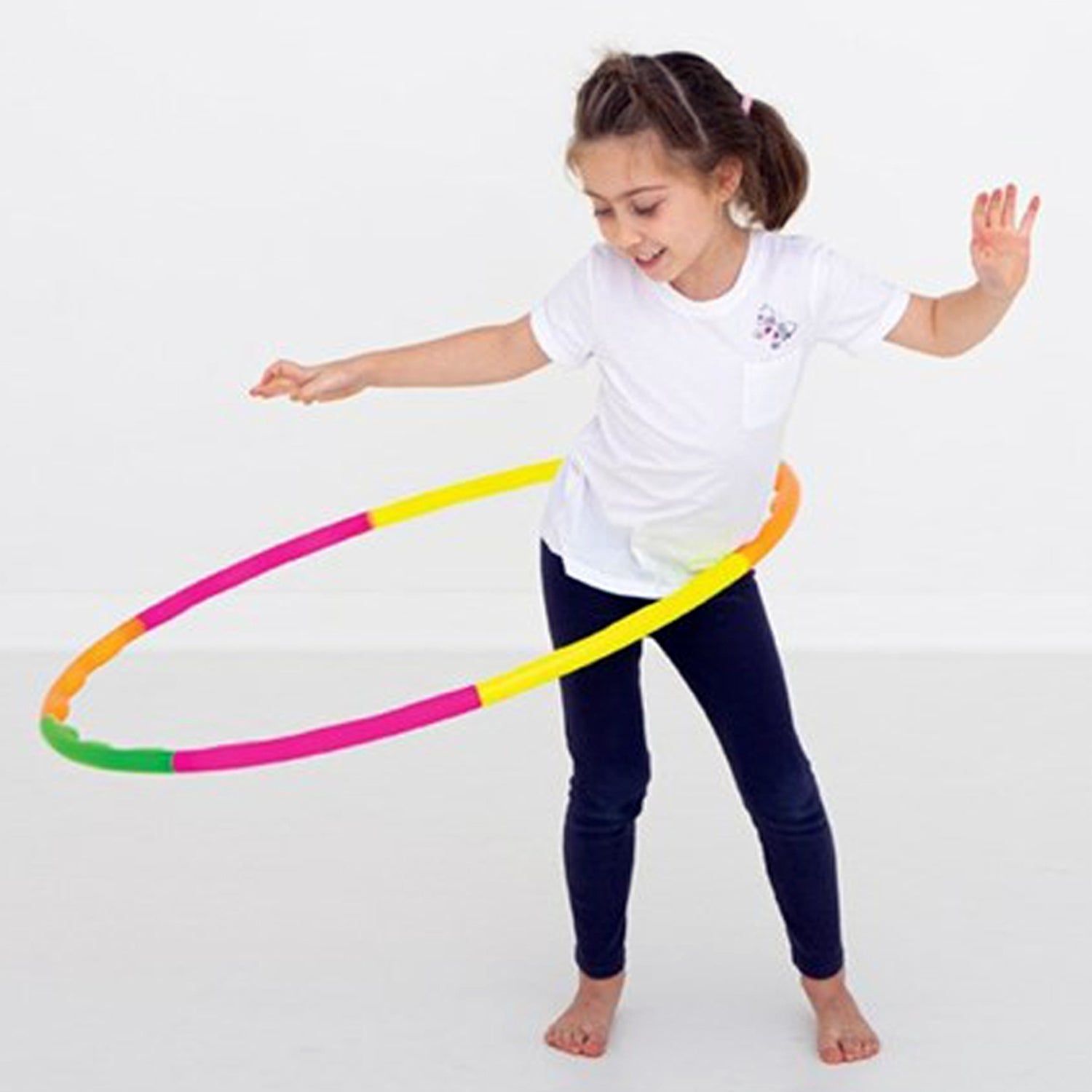 Hoops Hula Interlocking Exercise Ring for Fitness with Dia Meter Boys Girls and Adults