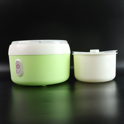 Green Electric Yogurt Maker used in all kinds of household and kitchen places for making yoghurt.