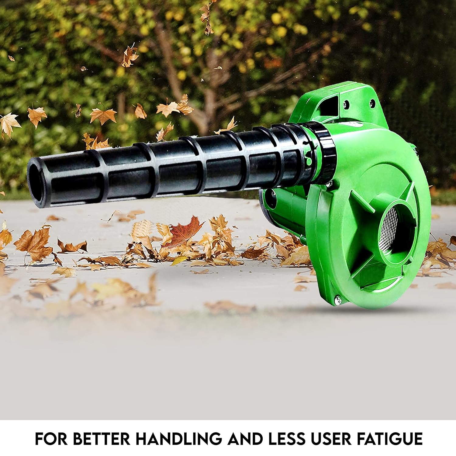 650V Blower Portable rifel Range Heavy Duty air Blower, Electric Air Blower for Home/Office/Car/Pc/Computer Dust/Garage/Patio/Garden Leaf/Trash Cleaning  (350W, 2.3 m3/min, 13000 RPM, Green)