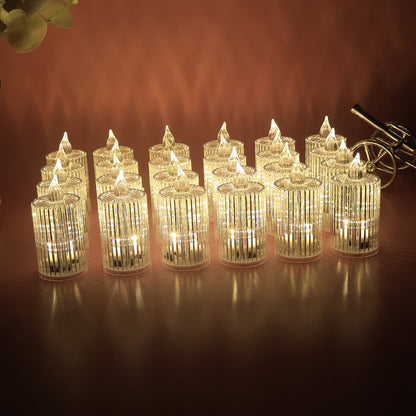 24 LED Decorative Candles
