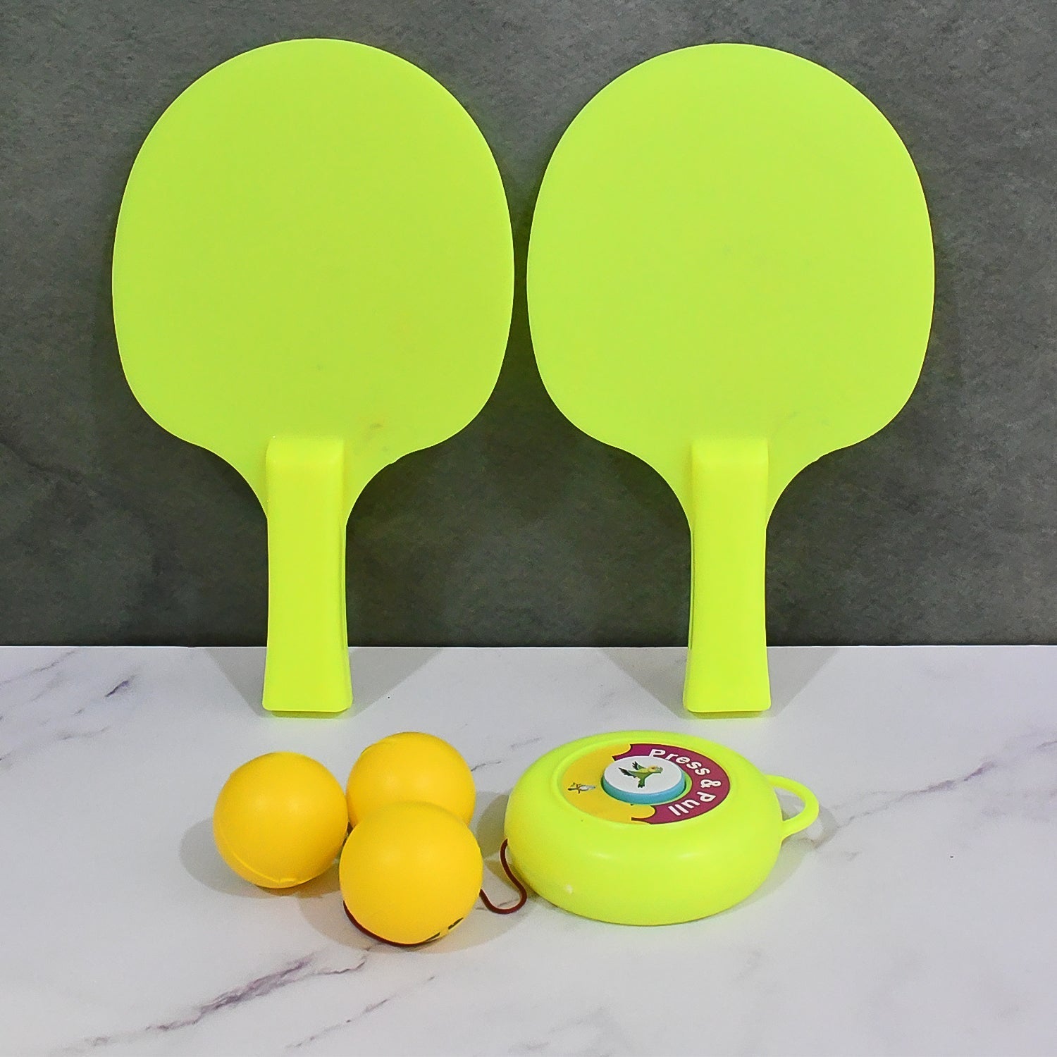 Hanging Table Tennis Trainer Set with Three Ball (1 Set)