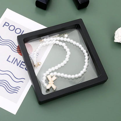 Transparent Jewellery Display Box (11x11 cm / 1 Pc)