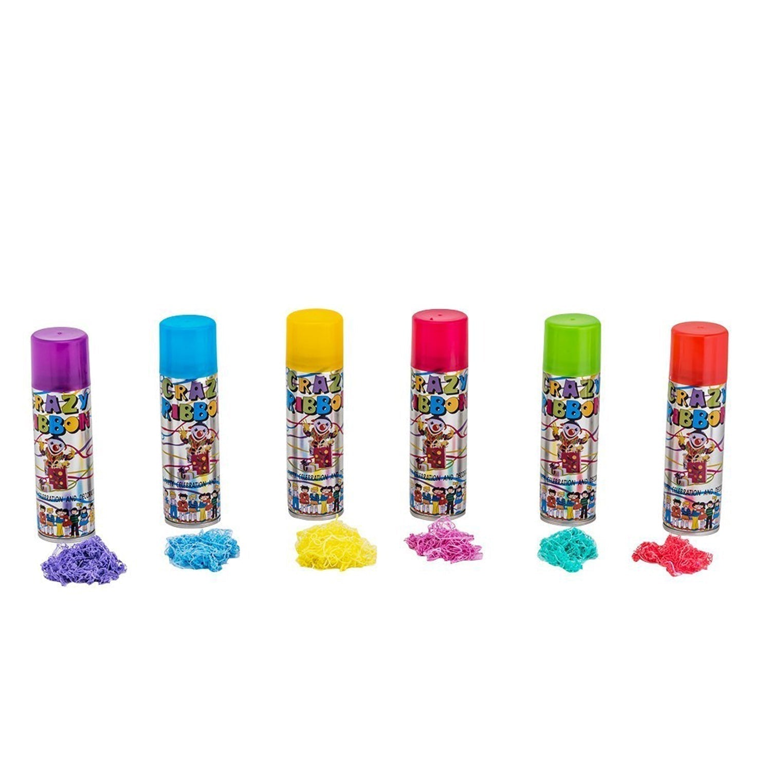 Party Crazy Ribbon Spray used while doing parties and get-together celebrations and can be used by all kinds of people.