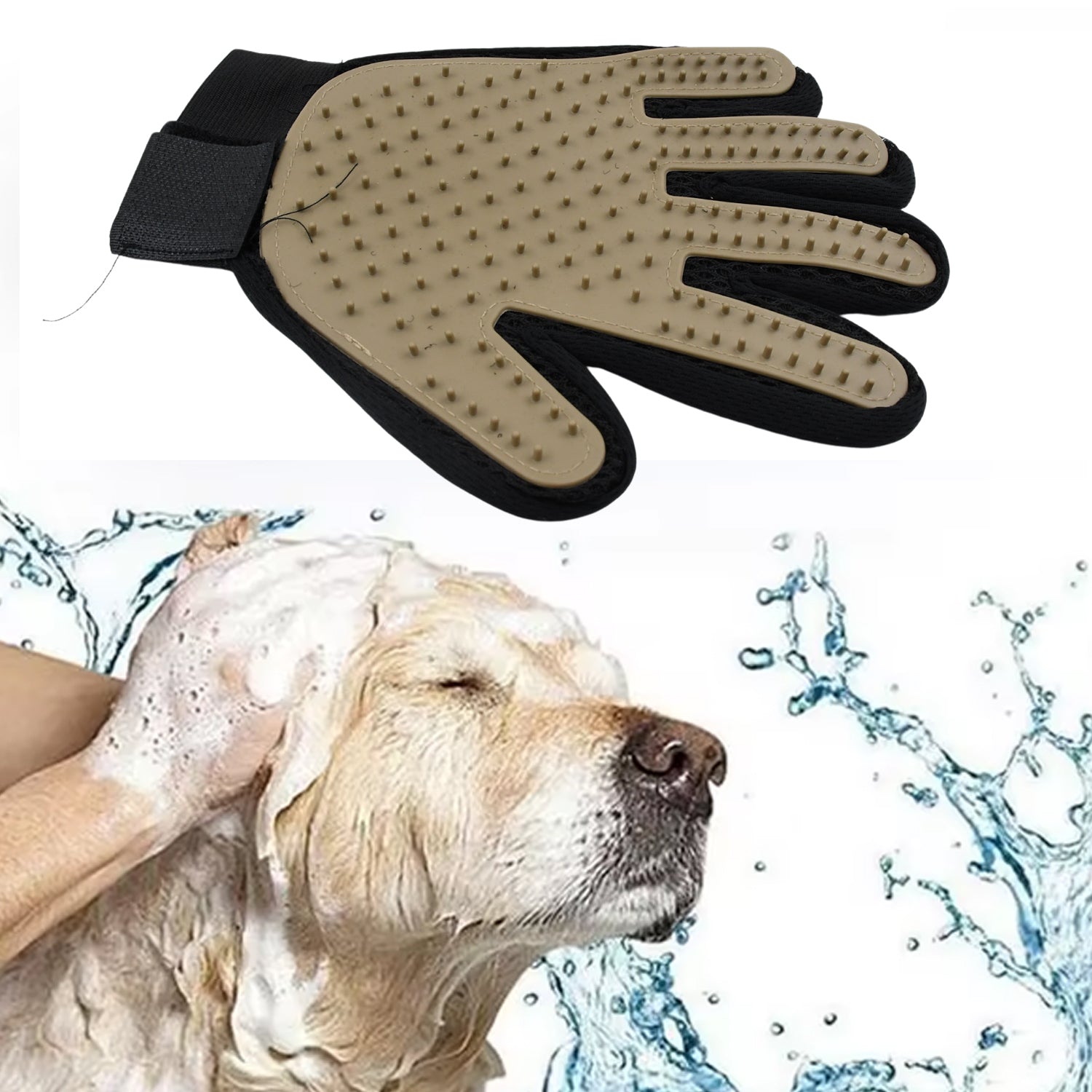 Dark Brown Gloves, Gloves Bathing Tool (1 Pc)