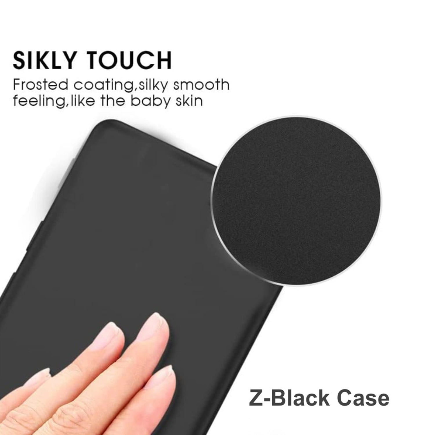 Z-Black Matte Case For Iphone