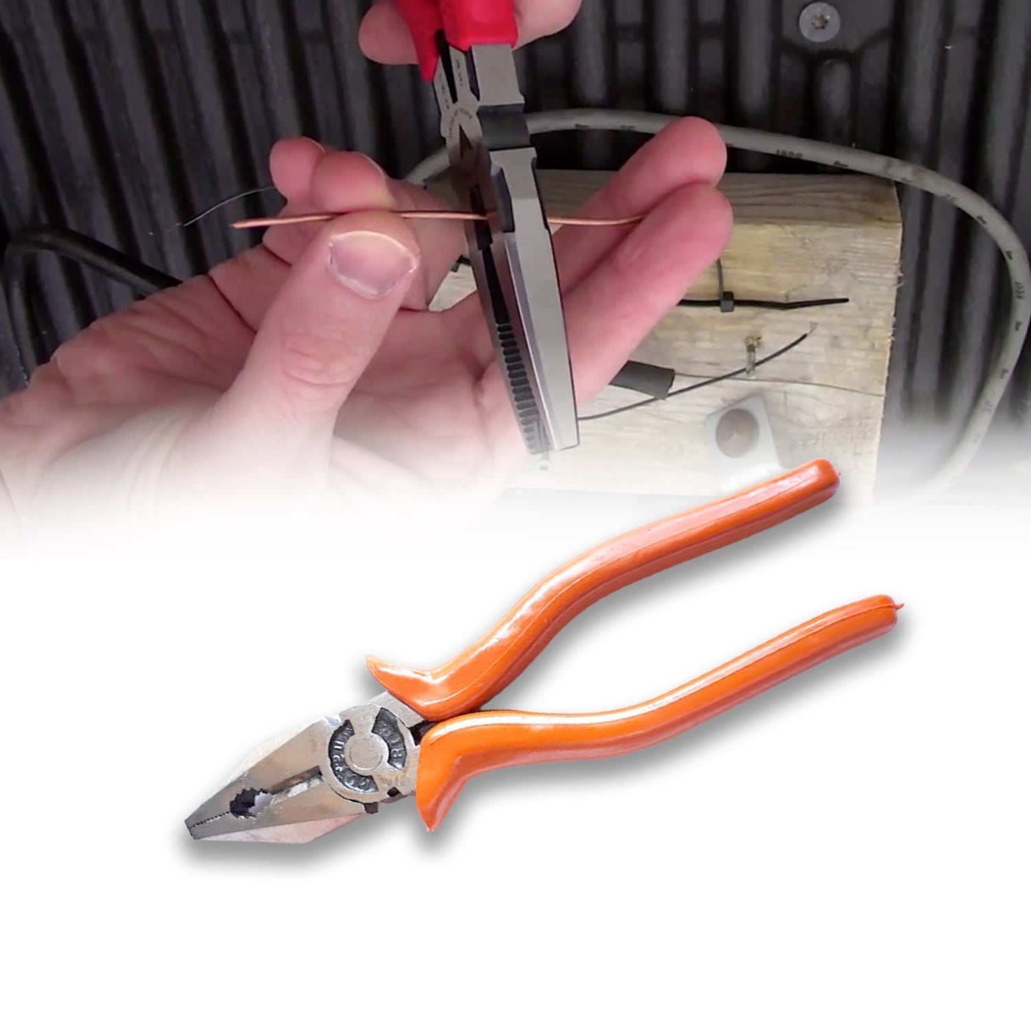 Heavy Duty Combination Plier Wire Cutters