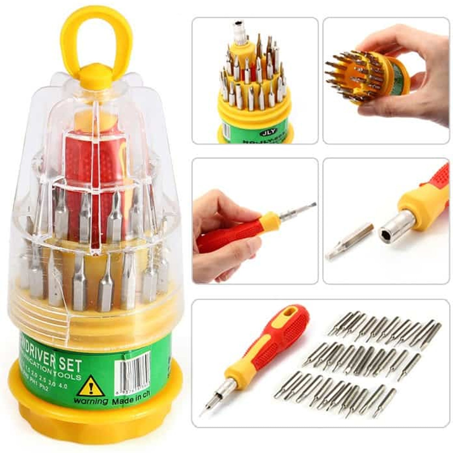 Magnetic 31 in 1 Repairing ScrewDriver Tool Set Kit