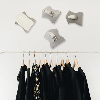 Self-Adhesive Stainless Hooks – Waterproof for Robes, Coats & Towels