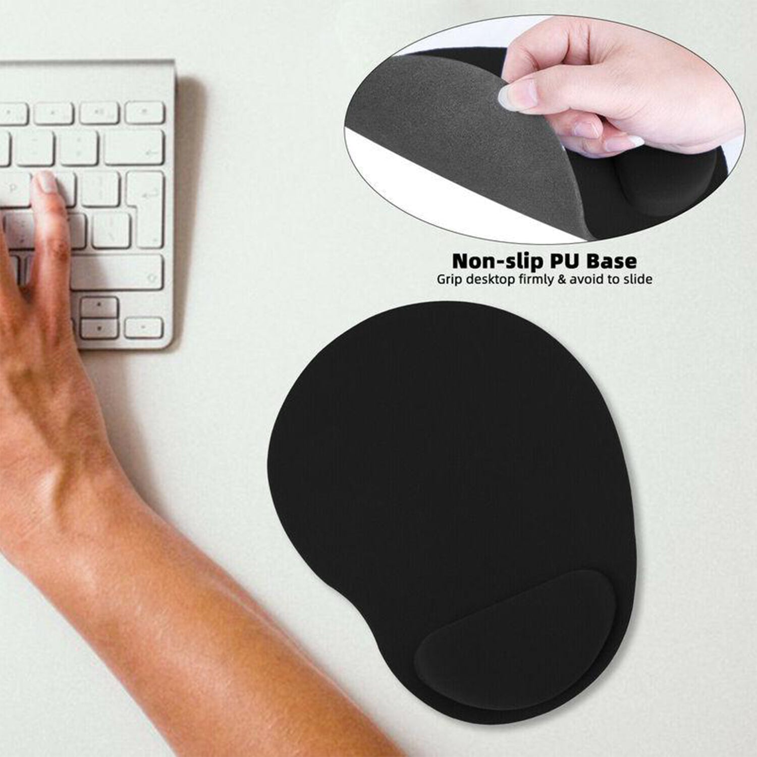 Wrist S Mouse Pad Used For Mouse While Using Computer.