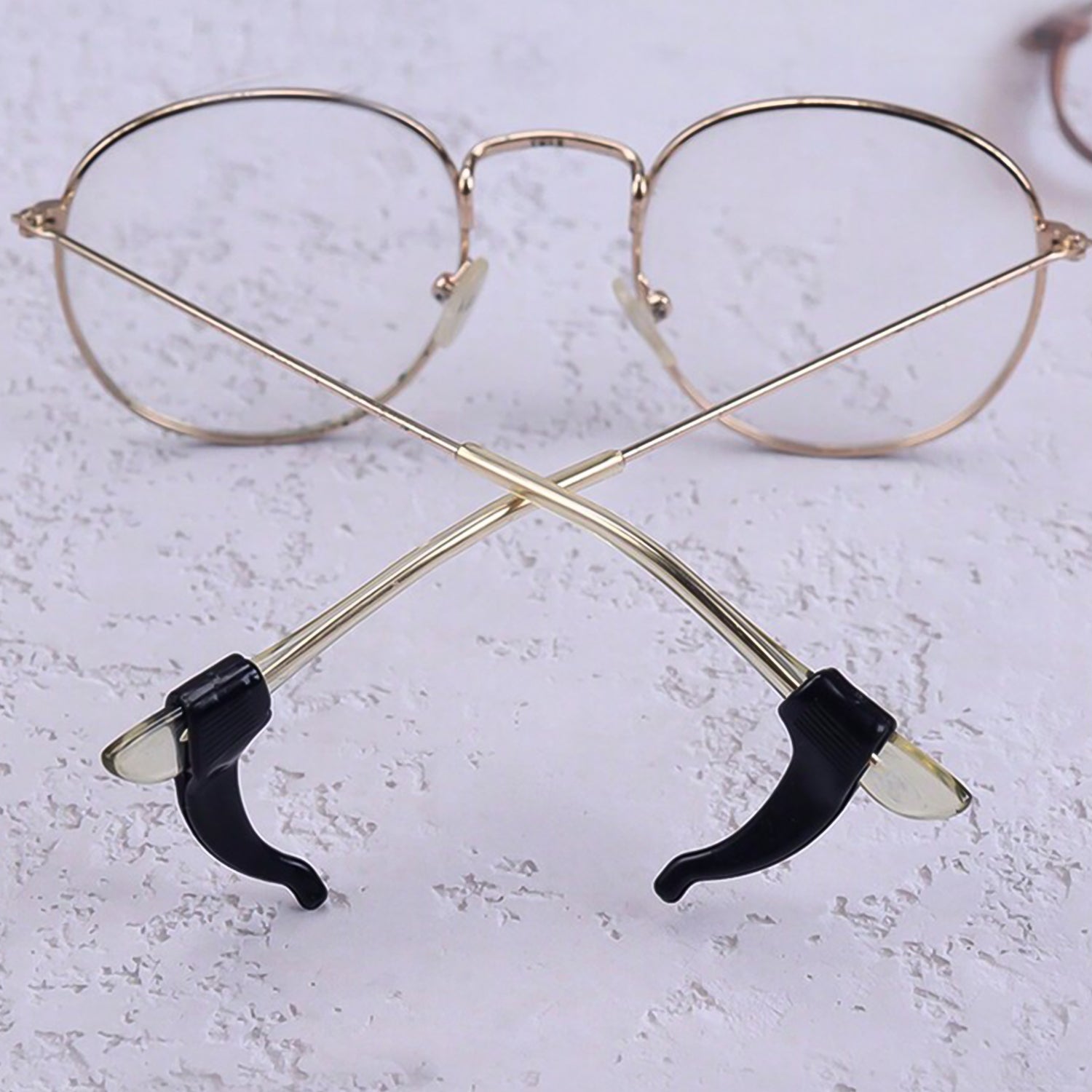 Soft Silicone Glasses Ear Hooks Anti-Slip Eyeglasses (1 Pair)