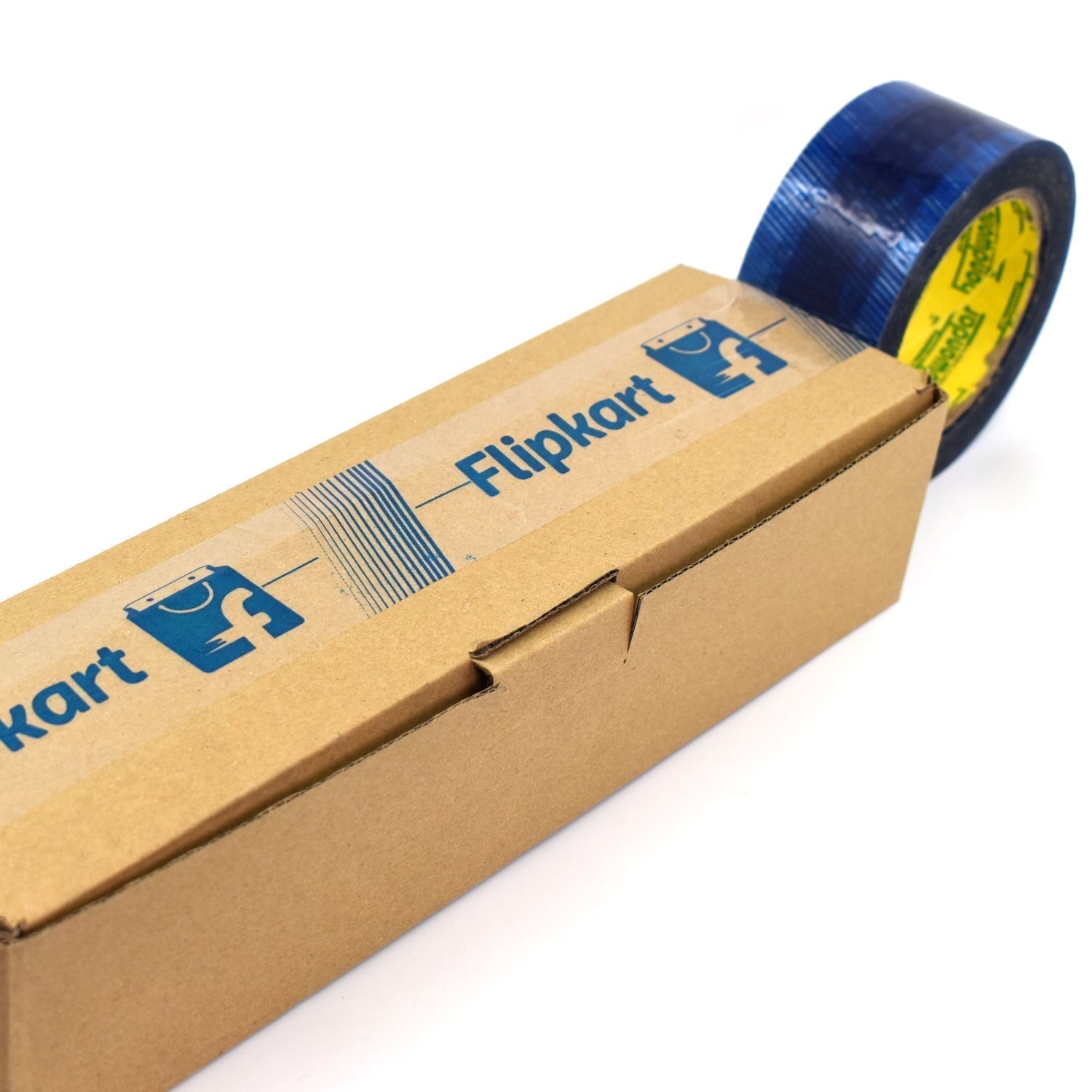 Flipkart Print Blue Tape For Packaging Gifts And Products By Flipkart For Shipping And Delivering Purposes Etc.