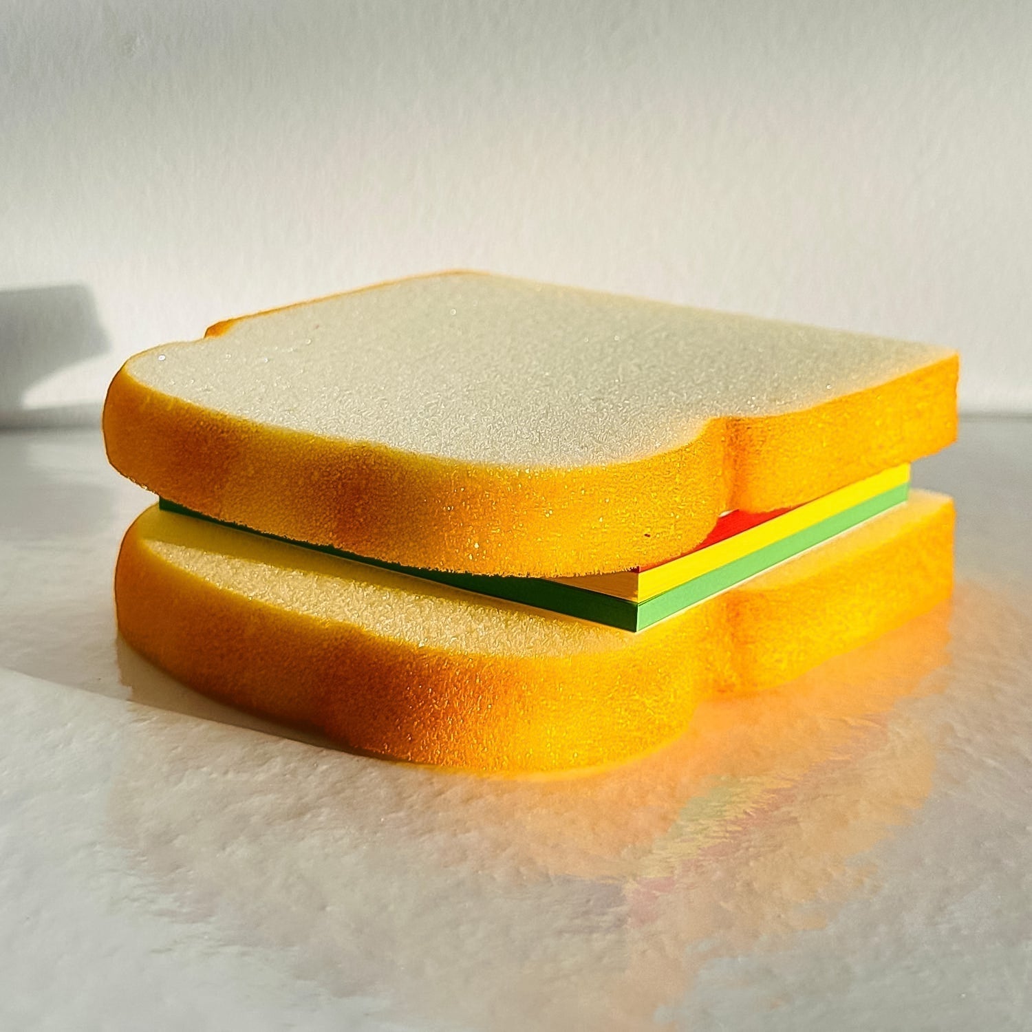 Sandwich Shaped Notepad  /  Sticky Notes  /  Memo Pads, Unique Mini Notes (Multicolor)