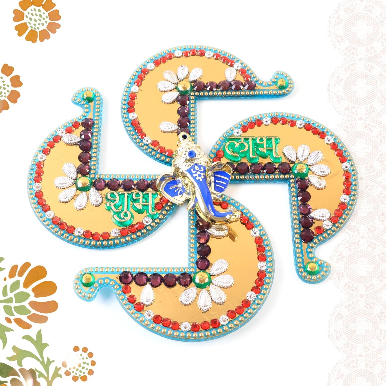 Swastik Shubh Labh Wall Hanging