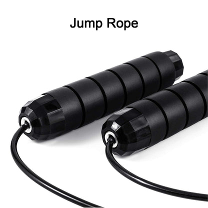 High-Speed Skipping Rope with Foam Padded Handles (1 Pc)