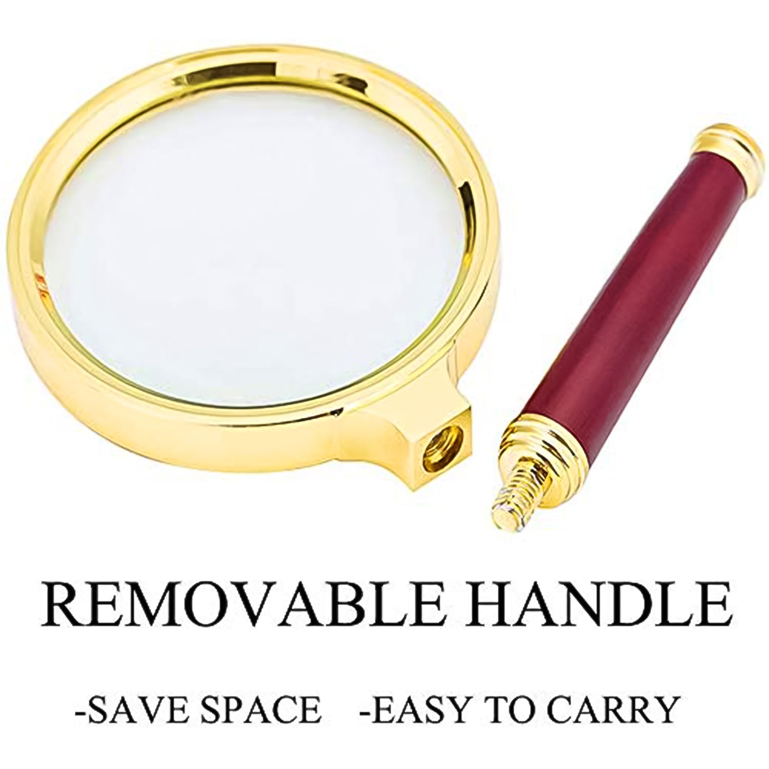 Magnifying Glass Handheld Magnifier (80 MM / 1 Pc)