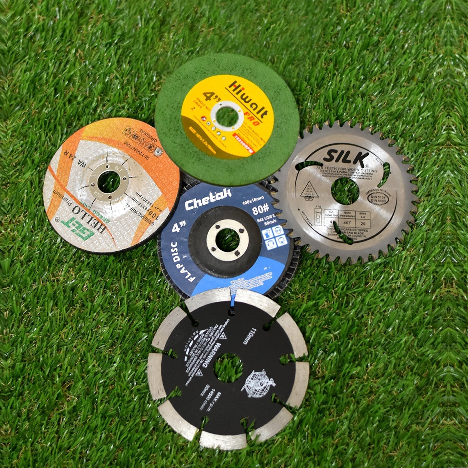 5Pc Grinding Wheel Set For Cutting Wooden Or Marbles