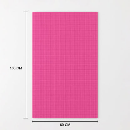 Yoga Mat Eco-Friendly For Fitness Exercise Workout Gym with Non-Slip (180x60xcm) Color may very