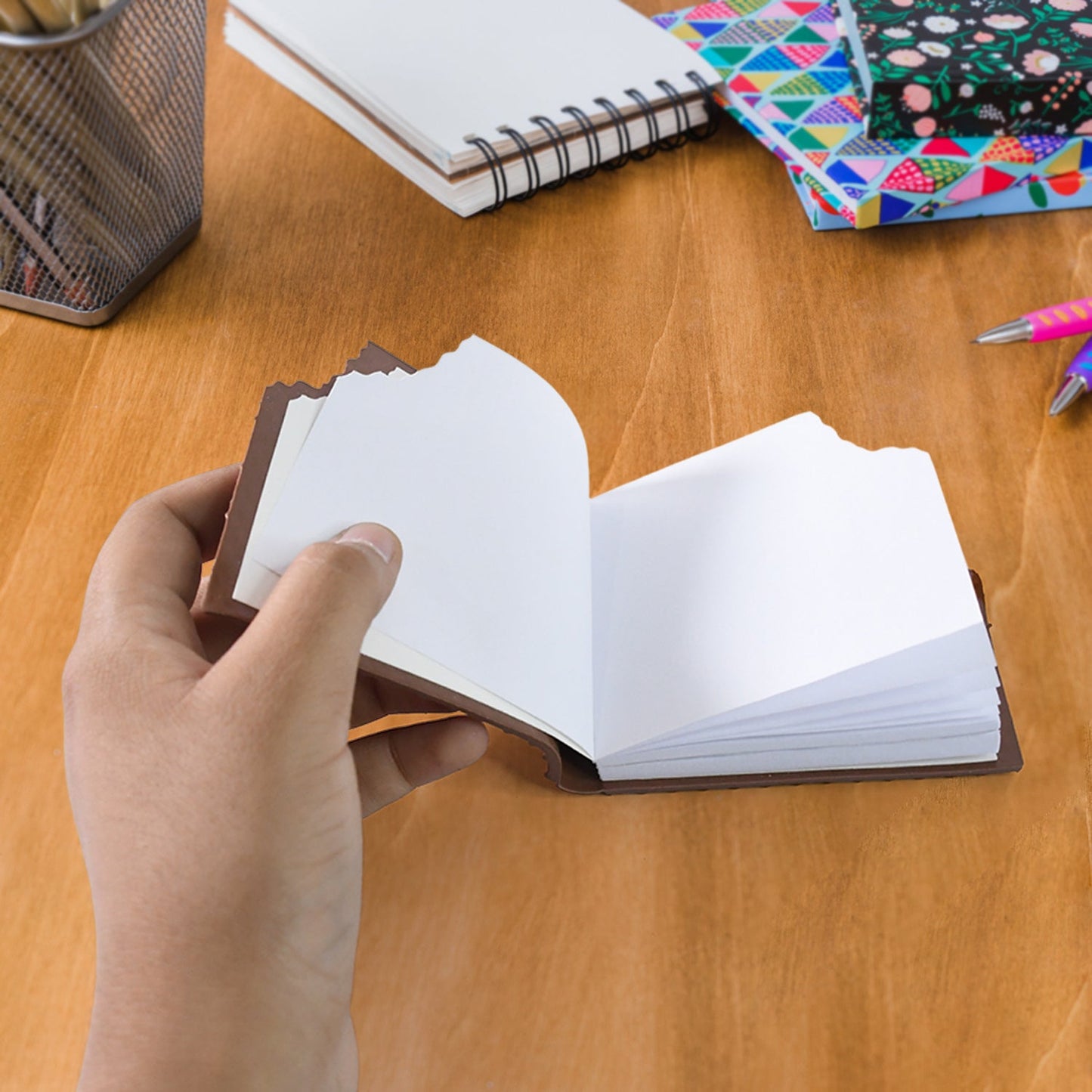 Chocolate Diary Notebooks Original Chocolate Smell  Writing Practice Book Early Learning Copybook Premium Chocolate Book ( 1Pc Book )