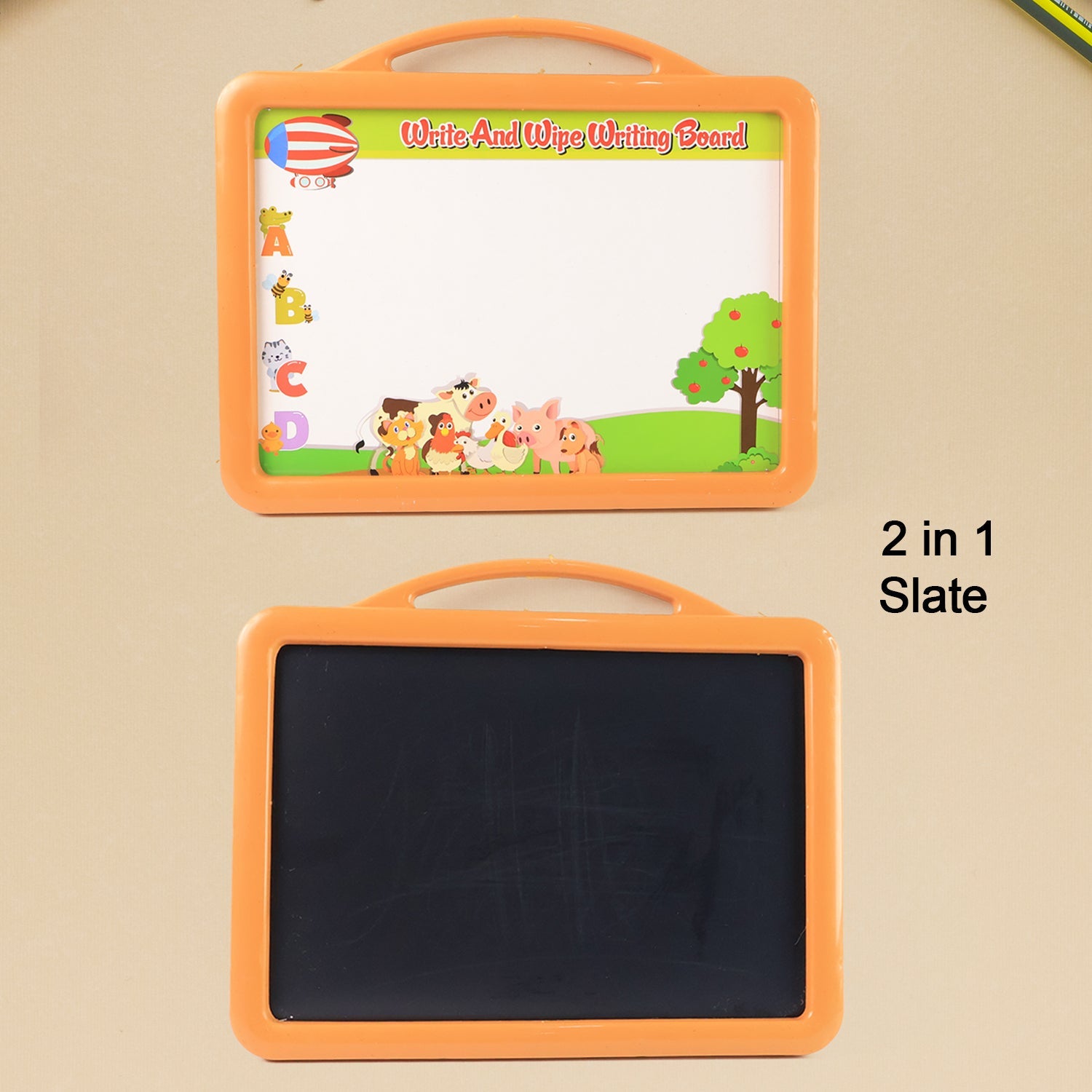 Educational Double-Face Drawing Board for Preschool Learning