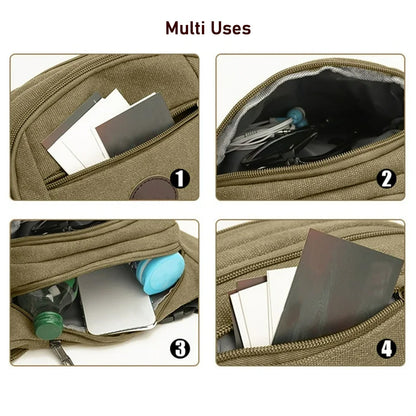 Multi-Pocket Sling Bag